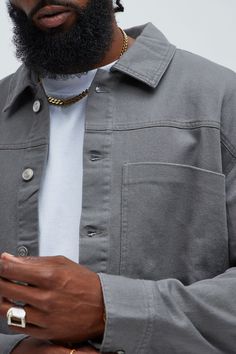 Available In Grey. Fold Down Collar Front Button Closure Chest Collar Long Sleeve 100% Cotton Imported California Proposition 65 WARNING: Cancer and Reproductive Harm - www.P65Warnings.ca.gov. | Mens Yorktown Twill Button Up Shirt in Grey size Small by Fashion Nova Classic Shirt With Buttons For Streetwear, Button-up Shirt With Button Closure For Streetwear, Streetwear Button-up Shirt With Snap Buttons, Collared Shirt With Button Closure For Streetwear, Streetwear Snap Button-up Shirt, Streetwear Snap Button Shirt, Button-up Tops With Buttoned Pockets For Streetwear, Everyday Gray Button-up Shirt, Gray Button-up Top With Snap Buttons