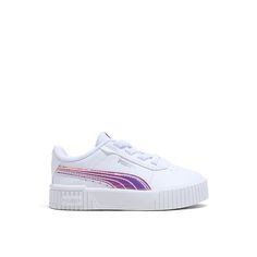 Puma- White Puma Sneakers For Spring, Puma Carina, Kids Sneakers, Customer Service, Sneakers, Free Shipping, White