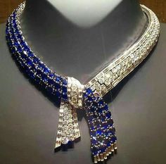 Victor Wallpaper, Bridal Diamond Necklace, Blue Sapphire Jewelry, Expensive Jewelry Luxury, Pearl And Diamond Necklace, Diamond Jewelry Designs