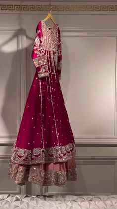 @Virasatboutique bathinda (@virasat.boutique) • Instagram photos and videos Red Bridal Dress, Latest Bridal Lehenga, Anarkali Dress Pattern, Pakistani Wedding Outfits, Pakistani Fancy Dresses, Fancy Dresses Long, Bridal Dress Fashion, Pakistani Bridal Dresses, Beautiful Dress Designs