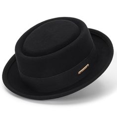 PRICES MAY VARY. Materials: Made of high quality polyester fiber. Size: Our Bowler Derby Fedora Hat measures head circumference around 21-23 inches (56-58cm) Design: Fashionable side flower design, rave exquisite wrinkled surface, elegant and generous, vintage cloche bucket hat, keep you warm and stylish in spring, autumn and winter. rolled or flattened. Occasions:All-Occasion-Suitable Wool Knitted Bucket Caps: Great for travel, can be stuffed into handbags, suitcases, backpacks or pockets, pops Side Flower Design, Present For Mother, Trilby Fedora, Fedora Hat Men, Pork Pie, Bucket Cap, Derby Hat, Hat For Men, Classic Women