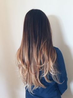 Hair Color 2017, Ombre Dark, Ombre Blond, Brown Ombre Hair, Ombre Hair Blonde, Chocolate Brown Hair, Light Blonde Hair, Balayage Ombre, Hair Shades