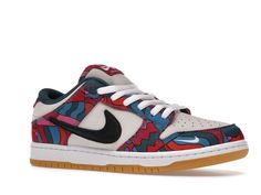 Nike SB Dunk Low Pro Parra Abstract Art (2021) Men's - DH7695-600 - US Nike Urban Multicolor Sneakers, Nike Multicolor Skate Shoes For Streetwear, Multicolor Vulcanized Sneakers For Streetwear, Multicolor Vulcanized Sole Sneakers For Streetwear, Multicolor Urban Sneakers For Streetwear, Nike Casual Sneakers With Graphic Print, Urban Multicolor Sneakers For Streetwear, Multicolor Skate Shoes With Rubber Sole For Streetwear, Multicolor Rubber-sole Skate Shoes For Streetwear