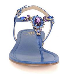 Isola Women's Medina Jeweled Sandals Long Heels, Nice Sandals, Jeweled Sandals, Blue Stones, Sandals Women, Blue Sandals, Women Sandals, Dress Sandals, Dress And Heels