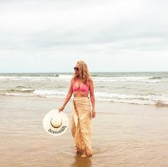 Look cool while keeping cool under the sun with this Oceanista Embroidered Floppy Beach Hat! Made of 100% recycled paper straw, it's so crushable and packable, you can easily take it with you on your next beach vacay. And with a 5" brim and adjustable straps that fit all head types, you'll be stylishly shaded in no time! Crushable, foldable, and packable Breathable, airy flow, and lightweight Adjustable ties on inside Made from 100% recycled paper/environmentally friendly Offers sun protection b Beachwear Sun Hat For Vacation, Vacation Beachwear Sun Hat, Beachwear Sun Hat For Poolside, Beachwear Sun Hat For Poolside And Beach Season, Poolside Beachwear Sun Hat For Beach Season, Beachy Straw Hat For Travel, Vacation Beachwear Hats For Sunbathing, Natural Color Beachwear Sun Hat For Beach Season, Beachy Sun Hat For Sunbathing And Beach Season