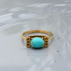 Turquoise Ring, Gemstone Ring, 18k Gold Turquoise Ring, Handmade Ring, Unique Rings, Vintage Rings, Turquoise Jewelry, Rings For Women Welcome to My shop We provide the Excellent quality Jewelry to our Customers. Customer satisfaction is our first priority. Vintage brass ring with beautiful design. Handmade Items Product:- Ring Material:- Brass, 925 Sterling Silver Gemstone:- Turquoise We have 925 Sterling silver rings in all size for both men and women. We always use precious and semi precious Gold Turquoise Ring, Turquoise Jewelry Rings, Rings Turquoise, Turquoise Ring Engagement, Turquoise Gold Ring, Unique Rings Vintage, Rings Vintage, Ring Unique, Ring Gemstone