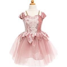 Holiday Ballerina Dress, Dusty Rose - Great Pretenders Pretend Play, Play Tents & Vanities | Maisonette Tule Rok, Prima Ballerina, Outfits Girl, Rose Fabric, Ballerina Dress, Organza Skirt, Dusty Rose Dress, Dress Dusty, Layered Skirt