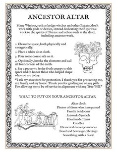 Altars Ideas, Ancestral Magic, Ancestors Altar, Witch Initiation Ritual, Grimoire Ideas, Hoodoo Altar, Offerings To Ancestors, Offering For Ancestors, Altar Arrangement Witchcraft