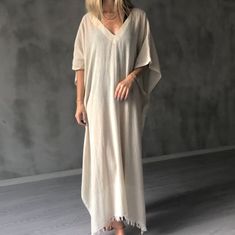 PRE-WASHED SOFT* Meet our Mykonos v neck Kimono, it's super soft , made from finest 100% Turkish cotton. The Mykonos v neck kimono is perfect for resort wear , Beach wear , thoughtful Gift, or use as a lightweight Dress at the home.100% Turkish Aegean natural cotton. Oeko-Tex certified, it's free from harmful chemicals Size: One size most fit. Machine wash. Tumble dry low. Colors do not bleed or fade with wash. Resort Wear Beach, Lightweight Dress, Bralette Tops, Kimono Dress, Kaftan Dress, Sand Color, Beach Wears, Harmful Chemicals, Beach Wear