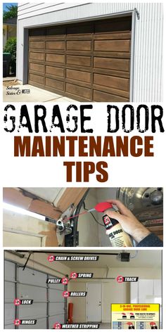 garage door maintenance tips that are easy to use and great for any type of house