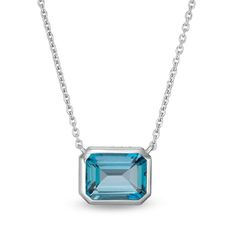 An enigmatic Swiss Blue Topaz pendant that sparkles in all its glory and beauty. A simple yet elegant piece of jewelry that makes a statement by itself. Set in best quality 925 Solid Silver, 18K yellow gold polished, this chain is the epitome of luxury. H O W ~ T O ~ O R D E R It's easy as 1, 2, 3! 1. Select options from the dropdown menu 2. Add to cart and proceed to checkout. C A R E ~ T I P S We don't want your special moment to fade. To maintain the quality of your new Misha Jewels jewellery Swiss Blue Topaz Necklace, Blue Topaz Necklace, Blue Topaz Pendant, Peoples Jewellers, Topaz Necklace, Calming Stones, Swiss Blue Topaz, December Birthstone, London Blue Topaz