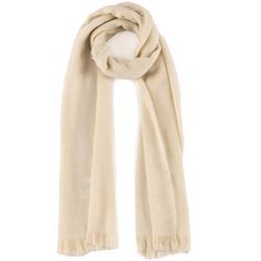 Add a touch of sparkle and shine to your winter accessories with the Belle Scarf from Shiraleah. This classic cold weather accessories comes in a classic ivory color with a raw tufted hem and is knitted throughout with a subtle lurex thread, creating a beautiful, shimmery effect on the fabric. Luxuriously soft and warm, this chic layering piece is the perfect pop of color for your neutral winter outfits. Pair with other items from Shiraleah to complete your look, or go all in for the whole range Neutral Winter Outfits, Neutral Winter Outfit, Toddler Girl Toys, Clothing Blogs, Wardrobe Accessories, Denim Sweater, Perfume Gift Sets, Perfume Gift, Beauty Sale