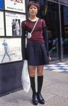 Nerdy Summer Outfits, Nerdy Aesthetic Outfits, Little Outfits, Harajuku Fashion, 90s Fashion