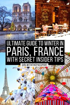 The Ultimate Guide to Winter in Paris, France with Secret Expert Tips! France In Winter, Must Do In Paris, Places To Eat In Paris, Paris In February, Paris In Winter, Paris Places, Paris Trip Planning