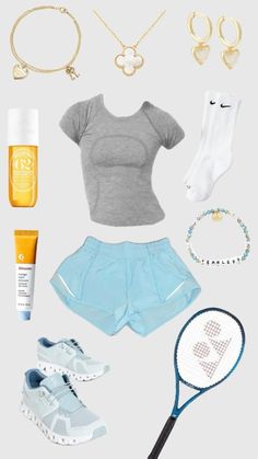 Preppy Summer Camp Outfits, Tennis Fits, Camp Outfits, Lulu Outfits, Outfit Hacks, Preppy Fits, Sporty Outfit, Tennis Outfit, Modest Outfit