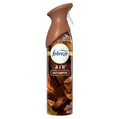 a bottle of air freshener on a white background