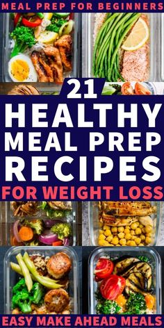 21 meal prep recipes for breakfast, lunch, & dinner for weight loss! Fabulous menu planning tips for meal prep that save time & money! Whether you’re meal prepping for a family, or for 2, these simple make-ahead meal prep recipes for the crockpot, slow cooker, and freezer help you prep more in less time! If you want to start meal prepping, but don’t know where to start-THIS beginner’s meal prep guide is for YOU! #mealprep #healthy #weightloss Crockpot Meal Prep, Recipes For The Week, Tips For Meal Prepping, Cucumber Diet, Meal Prep For Beginners, Best Meal Prep, Recipes For Breakfast, Prep Recipes