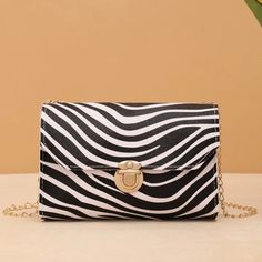 Nwt Zebra Print Crossbody Bag. Black And White In Color. Gold Colored Hardware. Measurements Included In Photos. Everyday White Zebra Print Bag, White Rectangular Bag With Zebra Print, White Zebra Print Shoulder Bag, Louis Vuitton Croisette, Camera Bag Purse, Louis Vuitton Felicie Pochette, Saddle Bag Purse, Black Louis Vuitton, Crossover Bags