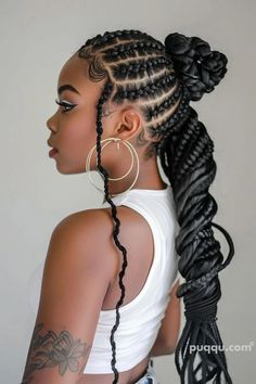 Are you ready to dive into the world of cornrow braids? Whether you're new to this timeless hairstyle or looking for fresh inspiration, you've come to the right place! In this comprehensive guide, we'll explore everything you need to know about cornrow braids, from trending styles to expert tips on how to achieve the perfect look. Let's embark on this braided journey together! Introduction Cornrow braids are more than just a Cornrow Braids Hairstyles, Κούρεμα Bob, Cornrow Braids, Pixie Cut With Undercut, Hair Mistakes, Hoco Hairstyles, Different Hair Types, Fishtail Braid