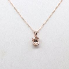 --- Handmade in the United States--- Made to Order--- Metal: Solid 14K Gold (White, Rose, Yellow Gold)--- Pendant Size :13x6mm--- 100% Real Natural Morganite--- Stone Size: 8x6mm--- Stone Shape: Oval--- Total Carat Weight: Approx 1.2ct--- Solid 14k Italy Rolo Chain 1.0mm ◈ 18K & Platinum Available upon request -- please contact us! ◈. Womens Diamond Necklace, Morganite Necklace, Morganite Pendant, Diamond Flower Pendant, Pear Shaped Pendant, Women's Necklace, Solitaire Necklace, Malachite Jewelry, Necklace Rose Gold