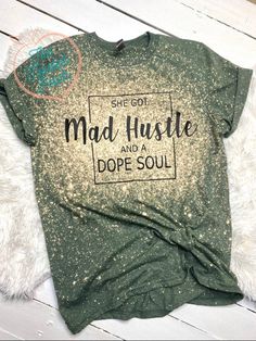 Country Concert Shirts, Hustle Shirt, Bleached Shirt, Green Pictures, Country Music Shirts, Heather Green, Concert Shirts, Drinking Shirts, Concert Tees