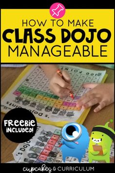 how to make class dojo manageable with free printables and curioum