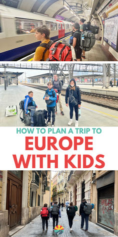 Kids in different places in Europe with their backpacks on. Europe Family Vacation, Europe Travel With Kids, Europe With Kids, Family Travel Ideas, Europe Trip Planning, European Itineraries, European Trip, European Cruises, Europe 2024