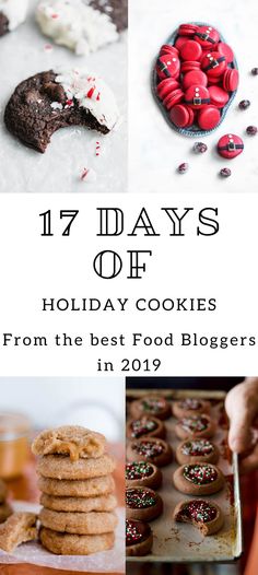 holiday cookies from the best food bloggers in 2013 are featured on this post for 17 days of holiday cookies