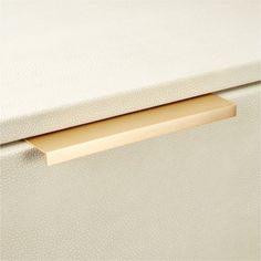 a close up view of a mattress with no sheets on it