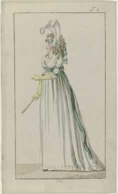 Regency Fashion Plates, Regency Dress Fashion Plate, 1814 Fashion Plate, Fashion Timeline