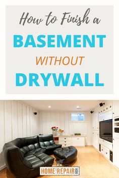 Finished basement, no drywall Unfinished Basement Bedroom, Concrete Basement Walls, Finishing A Basement, Cheap Basement Remodel, Basement Refinishing, Small Basement Remodel