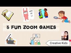 five fun zoom games for kids to play with