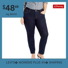 It's all in the name. Our 311-shaping skinny jeans are made with a supportive, soft denim that sculpts and lifts to celebrate your features. Plus, they're made with an innovative tummy-slimming panel and a skinny cut that makes your legs look longer. It's a win-win! Super-comfortable jeans with a flattering skinny legs. Built to contour curves, lengthen legs and celebrate your form. Made with an innovative tummy-slimming panel. Created with ecovero, a soft fiber sourced from sustainably harvest… Comfortable Jeans, Short Jeans, Jean Shorts, Levi's, Celebrities, Blue, Denim Shorts