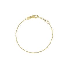 Details: This sweet Baby's First Chain Bracelet in 14k gold is designed to accommodate your little one's growing wrist. Click here, to add charms! Length: 4-5" Available in 14k yellow, white, and rose gold Made in New York City Please allow 5-10 days to process your order For more information, please contact us via email at info@kellybellodesign.com Tiny Heart Bracelet, Letter Bracelets, Initial Bracelets, Nameplate Bracelet, Basic Bracelet, Jewelry Name, Mother Daughter Jewelry, Name Bracelets, Monogram Bracelet