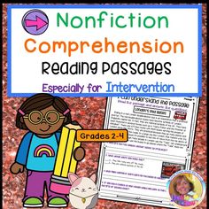 If you need a reading comprehension scaffold for teaching students main idea, details, inference, and connecting text to their own experiences, this one will help. There are 12 short high-interest nonfiction selections each with four questions and a focus on higher level vocabulary within the text. #Jackiecrews #ESL #Englishlearners #readingcomprehension #nonfiction #iteach345 #2ndgrade #3rdgrade #4thgrade #literacycenters #elementaryliteracy 3rd Grade Classroom, Teaching Students, Word Recognition, Literacy Stations, Primary Education, Main Idea