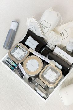 bathroom amenities Bathroom Basket Wedding, Bathroom Amenities, Wedding Bathroom, Mint Nails, Amenity Kits, Floss Picks, Bathroom Baskets, Fashion Tape, Bathroom Tray