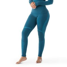 Strenuous activity is supposed to be uncomfortable—but Smartwool® base layers can help reduce some of that. Meant to layer under shorts or pants, our Women’s Intraknit™ Base Layer Bottom is designed to help with moisture management and temperature regulation. It’s built with a blend of responsibly sourced Merino wool and TENCEL™ Lyocell fibers, making a performance fabric which helps with cooling. Plus, it offers a fit that moves with your body, mesh ventilation to help keep you dry, and minimal seams to help reduce chafing. With this bottom, you have fewer distractions to keep you from going at your workout with top-notch intensity. So go ahead and get after it! |  | Women's Intraknit™ Active Base Layer Pant in Twilight Blue/Pool Blue size M High Stretch Technical Blue Activewear, Blue Training Bottoms With Seamless Construction, Blue Bottoms With Seamless Construction For Training, Blue Seamless Training Bottoms, Blue Seamless Bottoms For Training, Blue Nylon Activewear With Seamless Construction, Blue Seamless Nylon Activewear, Blue Compressive Breathable Bottoms, Functional Breathable Snug Fit Bottoms