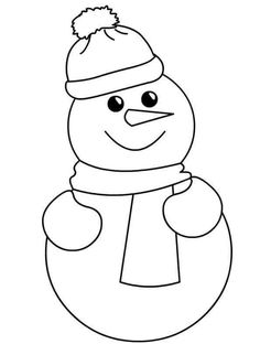 Snowman Drawings, Xmas Drawing, Winter Crafts Preschool, Christmas Ornament Template, Winter Activities Preschool, Christmas Cards Kids, Hand Crafts For Kids