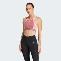 adidas Shop the Techfit Medium-Support High-Neck Colorblock Bra - Pink at adidas.com/us! See all the styles and colors of Techfit Medium-Support High-Neck Colorblock Bra - Pink at the official adidas online shop. Adidas Functional Running Activewear, Adidas Pink Moisture-wicking Activewear, Pink Adidas Moisture-wicking Activewear, Pink Adidas Activewear For Training, Adidas Pink Activewear For Training, Pink Moisture-wicking Adidas Activewear, Pink Adidas Activewear For Sports, Adidas Pink Activewear For Sports, Adidas Functional Activewear For Sports Events