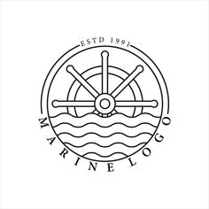 the logo for an ocean company, which is located on the coast of san francisco