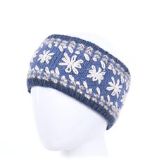 Every day feels like a winter wonderland when you’re wearing the Midori Beanie. Embellished with Japanese Sashiko cotton embroidery in a kaleidoscope of winter-inspired patterns and topped with a faux-fur pompom. You can also find this distinctive design in a headband and mittens. - 100% wool - Fleece lined - Fair Trade - Designed in Canada, handmade in Nepal - Dry clean/hand-wash only Fairisle Headband Pattern, Nordic Headband Knitting Pattern, Norwegian Headband Pattern, Wool Headband, Sashiko Embroidery, Knitted Headband, Winter Inspired, Cotton Embroidery, Knitting Women