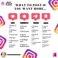 what to post if you want more like instagrams, likes, and shares