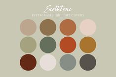 the color scheme for an instagramm light covers