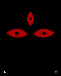 an evil looking face with red eyes in the dark, on top of a black background