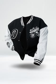 Imagine yourself walking down the street, turning heads, and owning your style with this iconic piece. It's more than just a jacket - it's a symbol of your ambition and determination to chase those dreams. 💫💭 Oversized Long Sleeve Varsity Jacket For Streetwear, Varsity Long Sleeve Outerwear For Streetwear, Winter Letter Print Track Jacket For Streetwear, Winter Streetwear Track Jacket With Letter Print, Varsity Jacket With Letter Embroidery, Winter Track Jacket With Letter Print For Streetwear, Varsity Track Jacket For Streetwear, Varsity Track Jacket With Long Sleeves For Streetwear, Varsity Long Sleeve Track Jacket For Streetwear