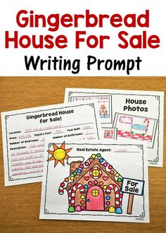 gingerbread house for sale writing project with pictures