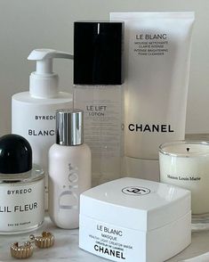 #makeup #whiteaesthetic #vanillagirl #whiteskincare #chanel #chanelmakeup Chanel Skincare Products, Dior Skincare Aesthetic, Chanel Skincare Aesthetic, Dior Skincare Products, Luxury Skincare Aesthetic, Channel Skincare, Dior Skin Care, Skincare Moodboard, Chanel Skin Care