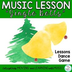 an image of music lesson for children to learn how to play the song's