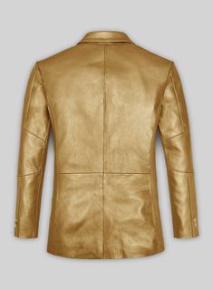 Modify your personality by having this finely crafted leather blazer in your closet as a style statement that lasts for a long time.  
 
 Our Golden Catwalk Leather Blazer is one piece that completes your attire and offers you comfort, making your well-planned casual or date night flourish.   Make a great impression with our Super Stylish leather blazer.  Genuine soft PURE Napa Leather Blazer   Click 'Customize Now' to modify the look if needed.  
 
Made as per your measurements. Leather Blazer, Style Statement, Date Night, One Piece, Blazer, Pure Products, Leather, Closet