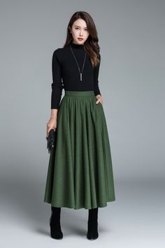 Classy Skirt Outfits, Maxi Skirt Winter, Dark Grey Skirt, Rok Outfit, Skirt Winter, Classy Skirts, Long Skirt Outfits, Maxi Rok